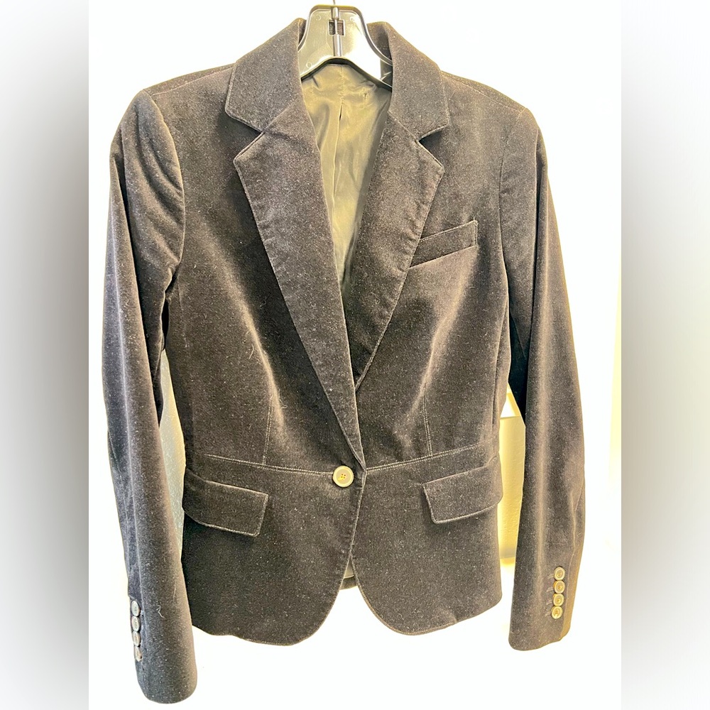 J cree velvet Jacket